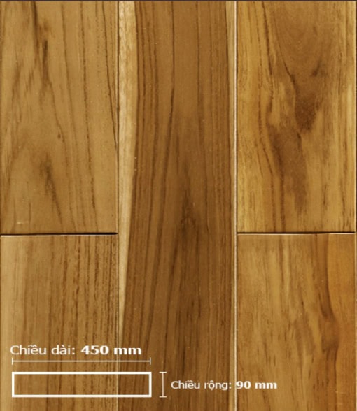 Sàn gỗ Teak 450