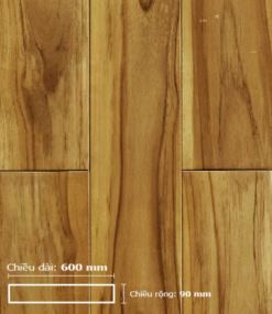 Sàn gỗ Teak 600