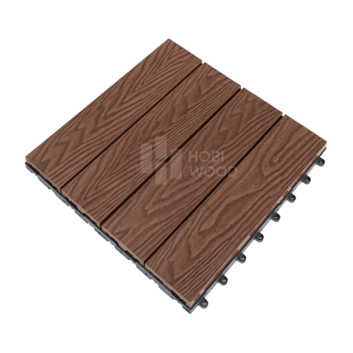 Vỉ gỗ nhựa Hobiwood 3D HB-300V300-OB