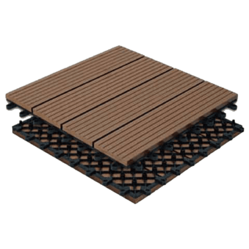 Vỉ gỗ nhựa Thăng Long DT300X300-WOOD