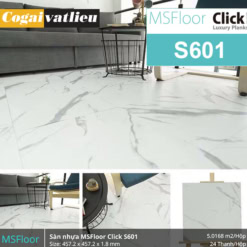 Sàn nhựa tự dán Msfloor vân đá S601