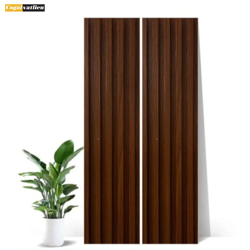 Lam 5 sóng Iwood 5S20-E vân gỗ nâu vàng