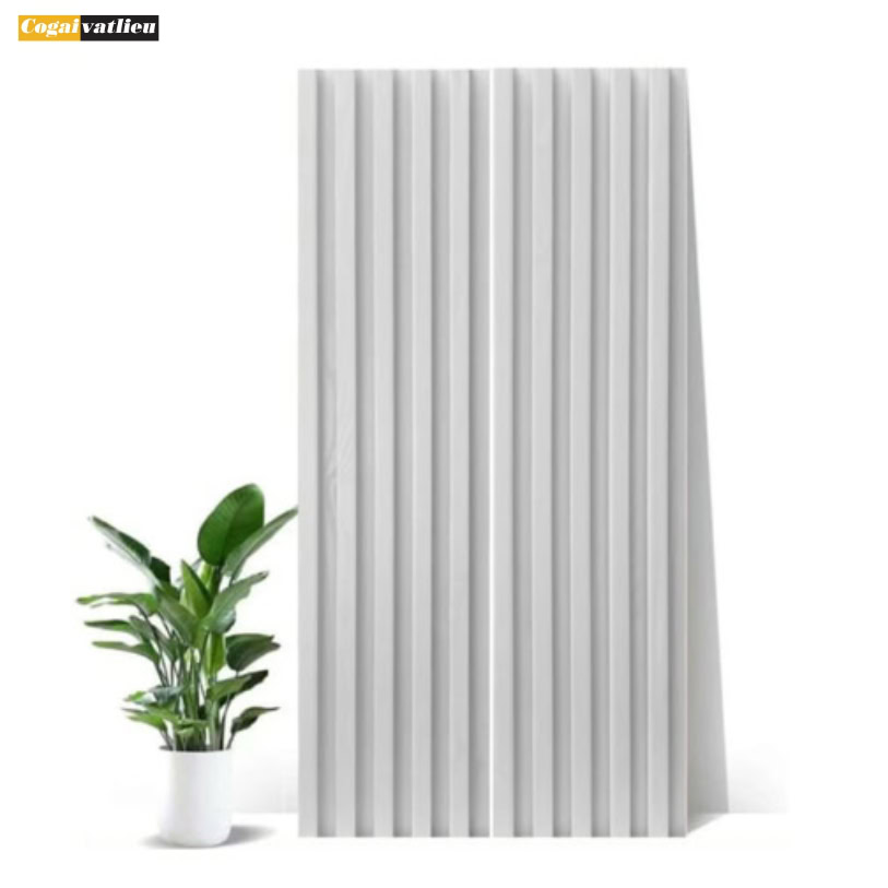 Tấm ốp 5S20-A vân trắng đơn sắc