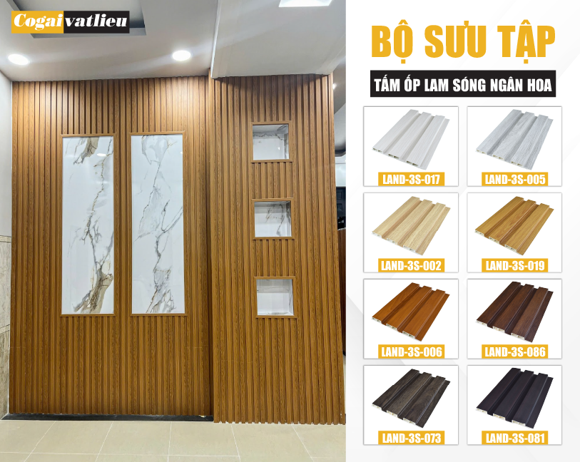 Bộ sưu tập lam 4 sóng Ngân Hoa