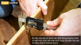 Độ dày sàn gỗ
